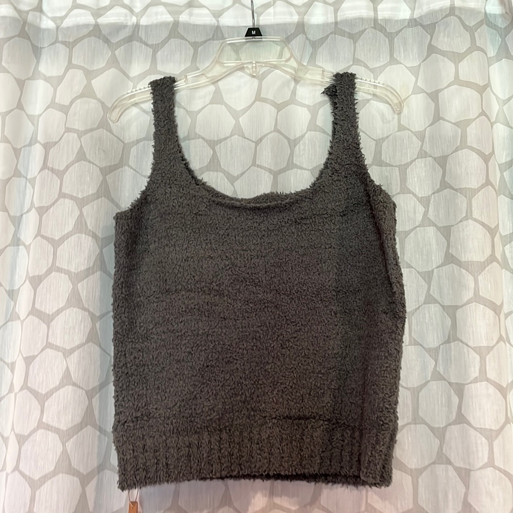 Skims Cozy Knit Tank Size 2X/3X Juniper Color